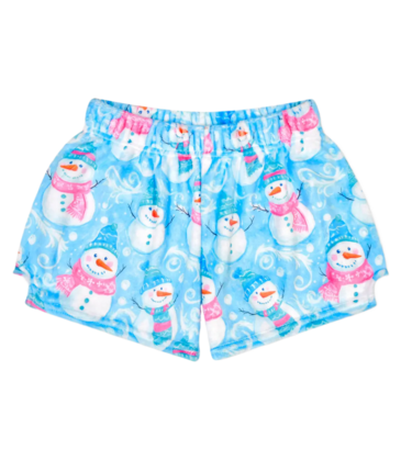 Iscream iscream Swirly Snowman Plush Shorts