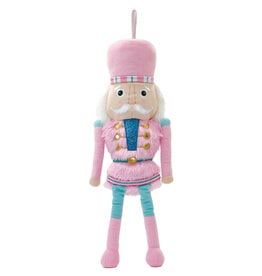 Iscream iscream Pink Nutcracker Plush Ornament