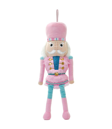 Iscream iscream Pink Nutcracker Plush Ornament