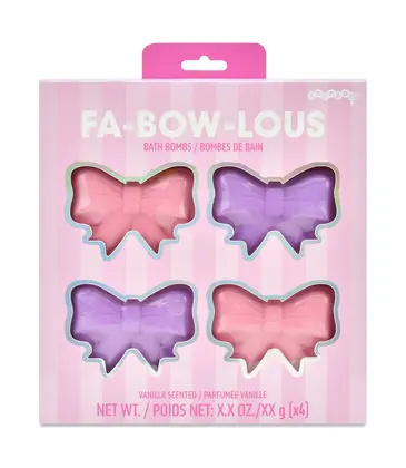 Iscream iscream Fa-Bow-Lous Bows Bath Bomb Set