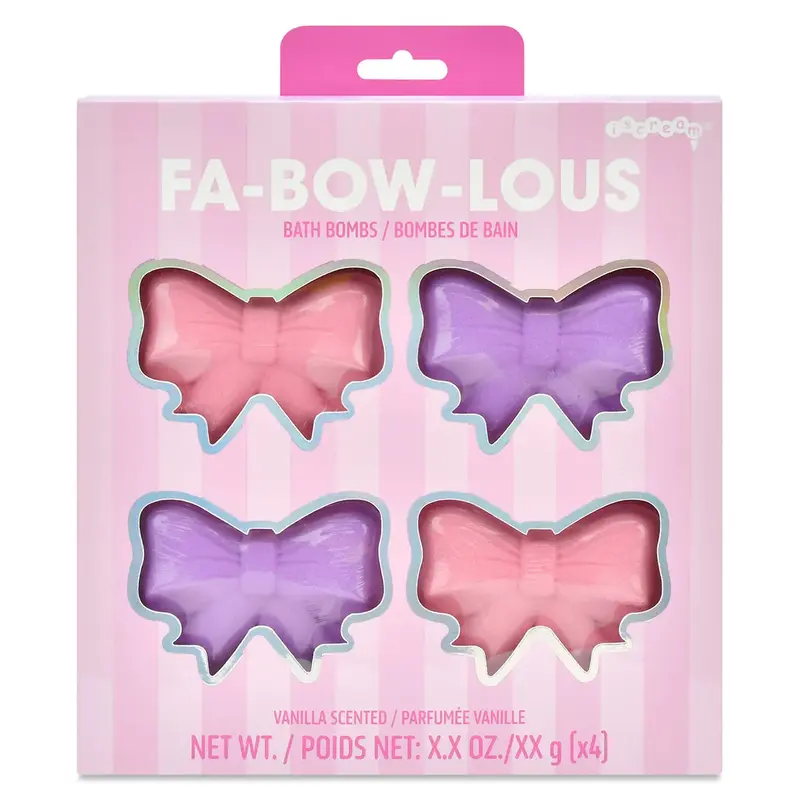 Iscream iscream Fa-Bow-Lous Bows Bath Bomb Set