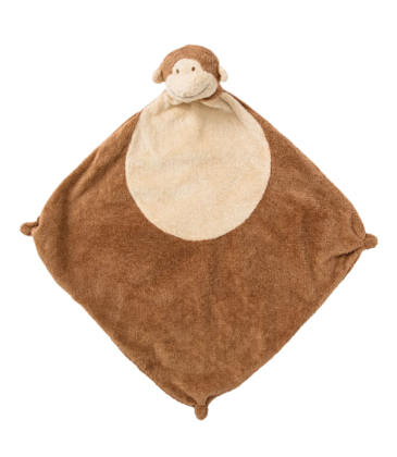 Angel Dear Angel Dear Lovie Blankie - Brown Monkey