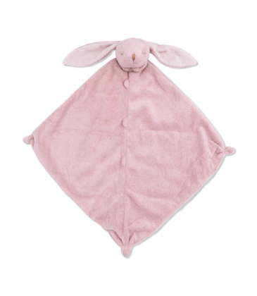 Angel Dear Angel Dear Lovie Blankie - Rose Bunny