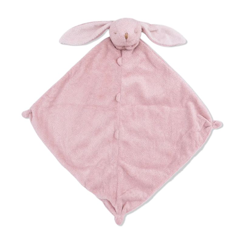 Angel Dear Angel Dear Lovie Blankie - Rose Bunny