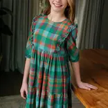 Briton Court Briton Court Forest Plaid Kelly Dress