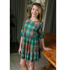 Briton Court Briton Court Forest Plaid Kelly Dress