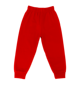 Luigi Luigi Deep Red Fleece Sweatpants