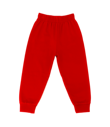 Luigi Luigi Deep Red Fleece Sweatpants