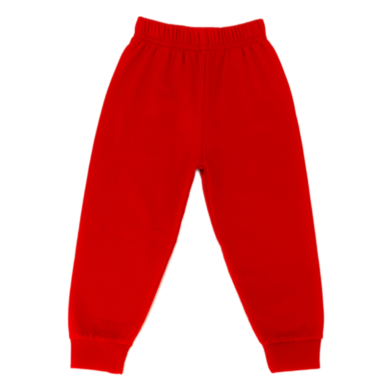 Luigi Luigi Deep Red Fleece Sweatpants