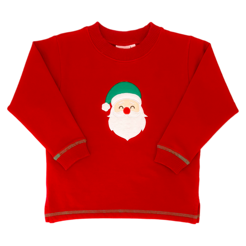 Luigi Luigi Santa Face Sweatshirt