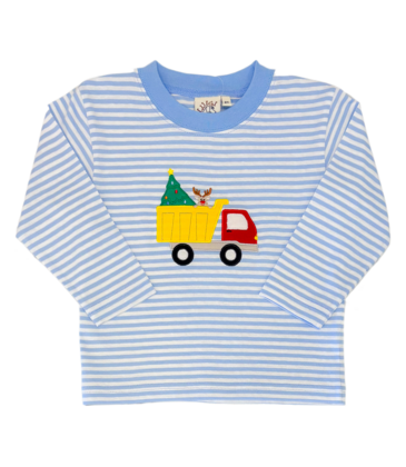 Luigi Luigi Dump Truck w/ Christmas Tree T-Shirt