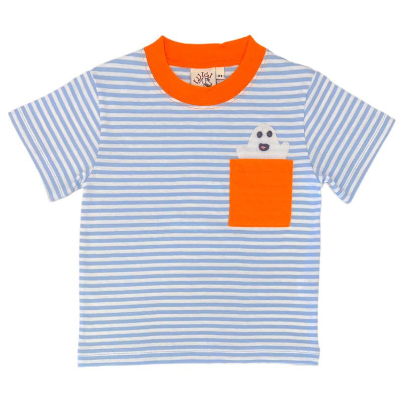 Luigi Luigi Ghost Pocket T-Shirt