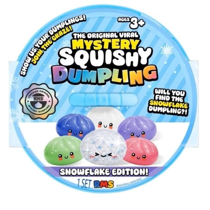 Showcase RMS Crazy Fun Mystery Squishy Dumpling - Snowflake Edition