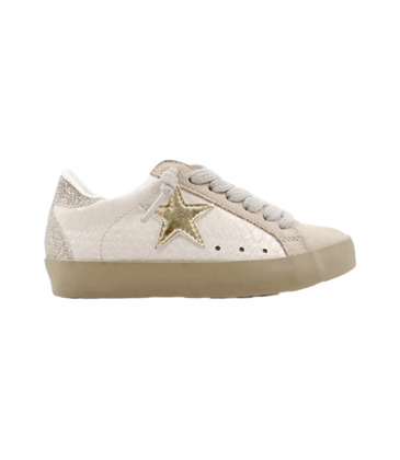 ShuShop ShuShop Paula Bone Snake Sneakers
