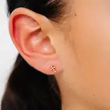 Pip Pop Post Pip Pop Post Diamond Cross Stud Earrings