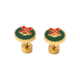Pip Pop Post Pip Pop Post Wreath Stud Earrings