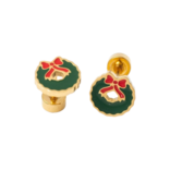 Pip Pop Post Pip Pop Post Wreath Stud Earrings