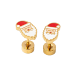 Pip Pop Post Pip Pop Post Santa Stud Earrings