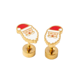 Pip Pop Post Pip Pop Post Santa Stud Earrings