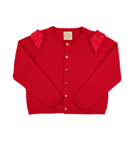 The Beaufort Bonnet Company TBBC Cambridge Cardigan - Richmond Red