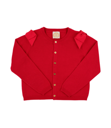 The Beaufort Bonnet Company TBBC Cambridge Cardigan - Richmond Red