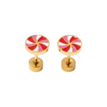 Pip Pop Post Pip Pop Post Peppermint Stud Earrings