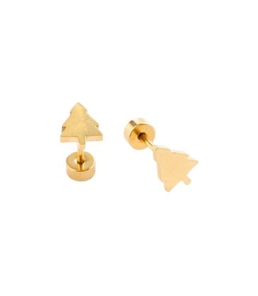 Pip Pop Post Pip Pop Post Christmas Tree Stud Earrings