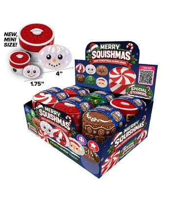 Novelty Brands Fun Doh Petite Christmas Dumpling Squish Toy