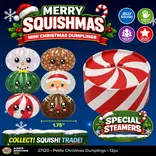 Novelty Brands Fun Doh Petite Christmas Dumpling Squish Toy