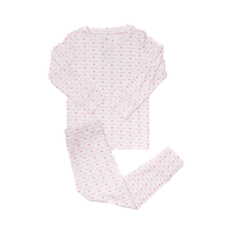The Uptown Baby The Uptown Baby Big Sister Pajama Set