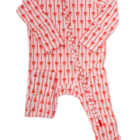 The Uptown Baby The Uptown Baby Holiday Bows Romper