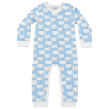 Heyward House Heyward House Baby Blue Pumpkins Playtime Romper