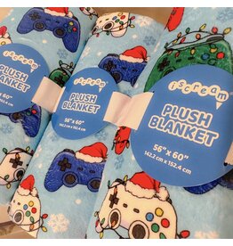 Iscream iscream Holiday Gamer Plush Blanket
