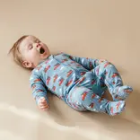 Sweet Bamboo Sweet Bamboo Pick-Up the Tree Zipper Footie
