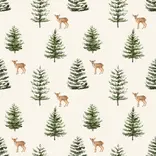 Sweet Bamboo Sweet Bamboo Winter Fawn Zipper Footie