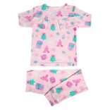 Sweet Bamboo Sweet Bamboo Christmas At Tiffany's Pajama Set