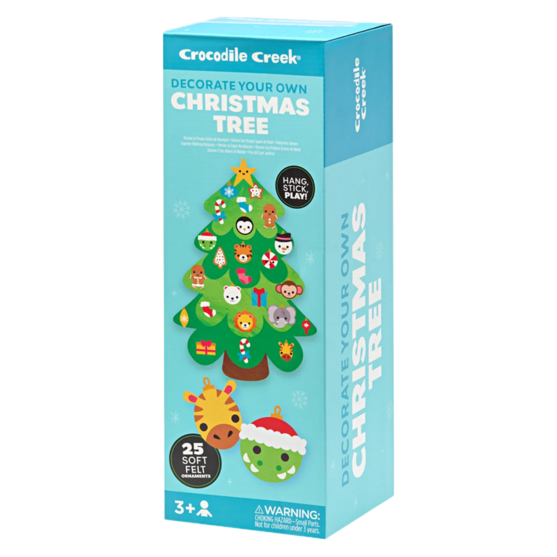 Crocodile Creek Decorate Your Own Christmas Tree