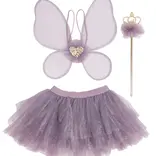Great Pretenders Great Pretenders Purple Royal Fairy Princess Skirt Set 4-6