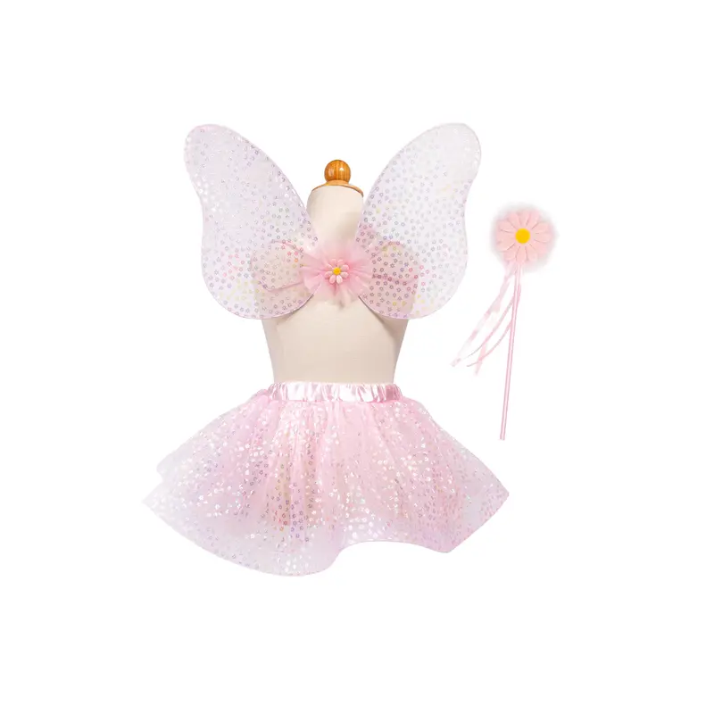 Great Pretenders Great Pretenders Crazy for Daisies Tutu, Wand & Wing Set 4-6