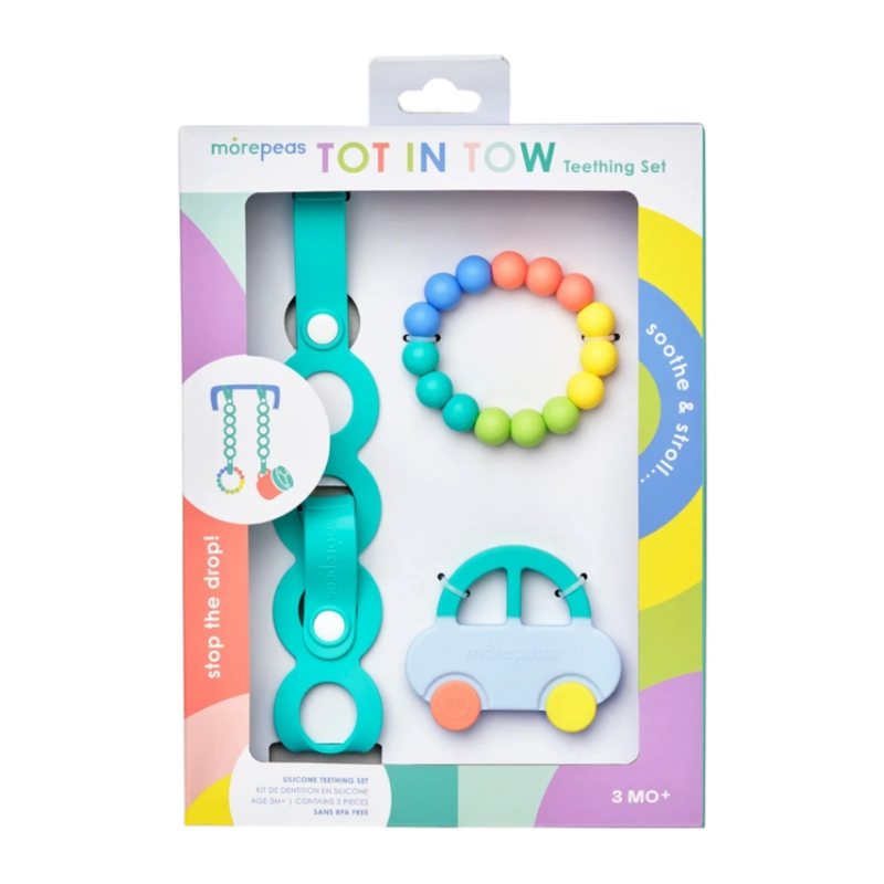 morepeas morepeas Tot in Tow Teething Set - Sherbert