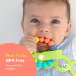 morepeas morepeas Tot in Tow Teething Set - Sherbert