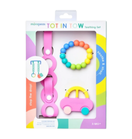 morepeas morepeas Tot in Tow Teething Set - Grape