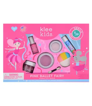 Klee Klee Natural Mineral Play Deluxe Makeup Kit - Pink Ballet Fairy