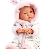 Llorens Llorens Bailey 12.6" Soft Body Little Baby Doll