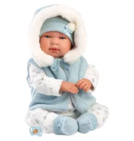 Llorens Llorens Brandon 17.3" Articulated Newborn Baby Doll