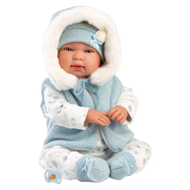 Llorens Llorens Brandon 17.3" Articulated Newborn Baby Doll