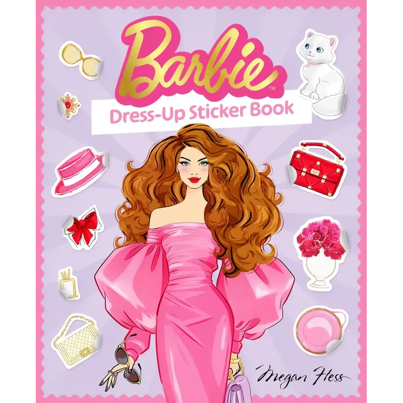 Barbie: Dress-Up Sticker Book
