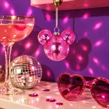 Cody Foster & Co Disco Mouse Ears Ornament