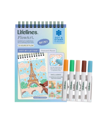 Lifelines Lifelines FlowArt Mini Postcard Places