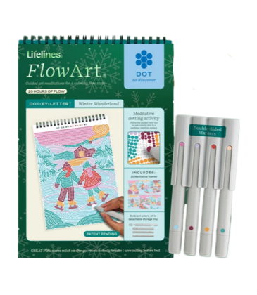 Lifelines Lifelines FlowArt Dot-By-Letter Winder Wonderland